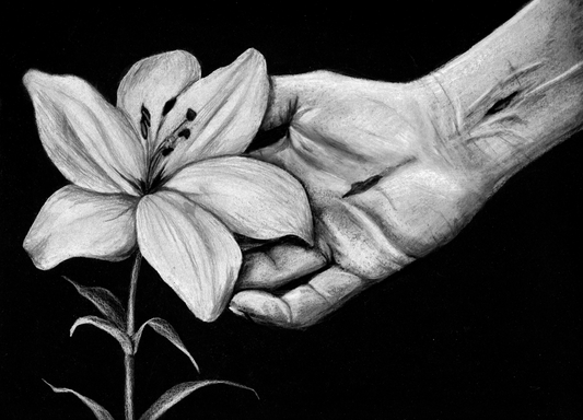 'Consider the Lilies' Print