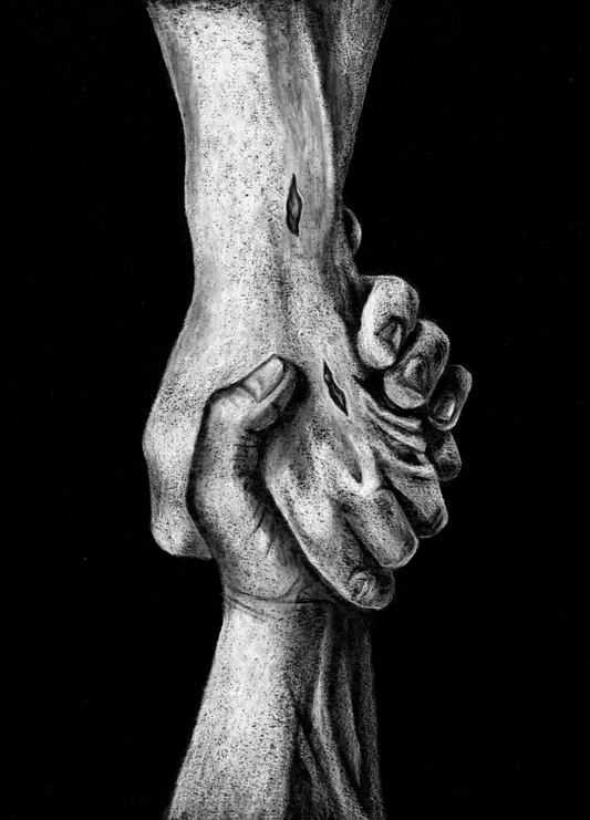 'Lifted by Grace' Print