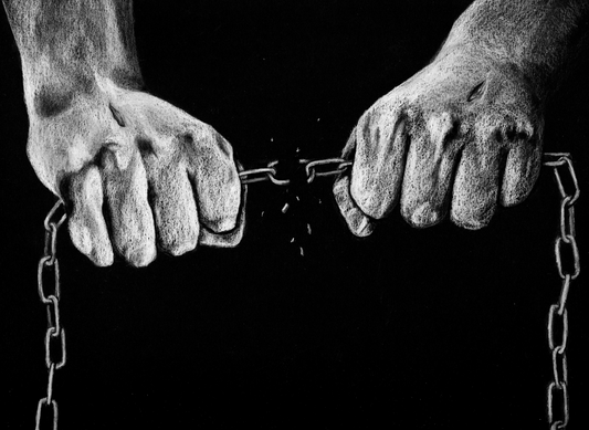 'My Chains are Gone' Print