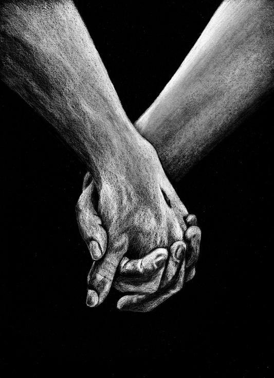 'Wait with Me' Print