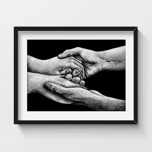 'Be Still' Print