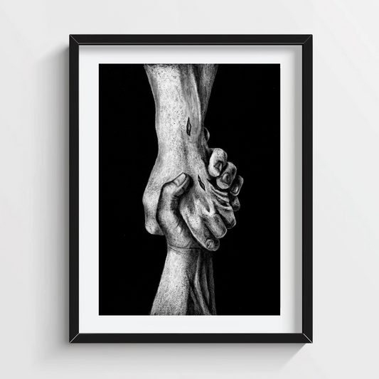 'Lifted by Grace' Print
