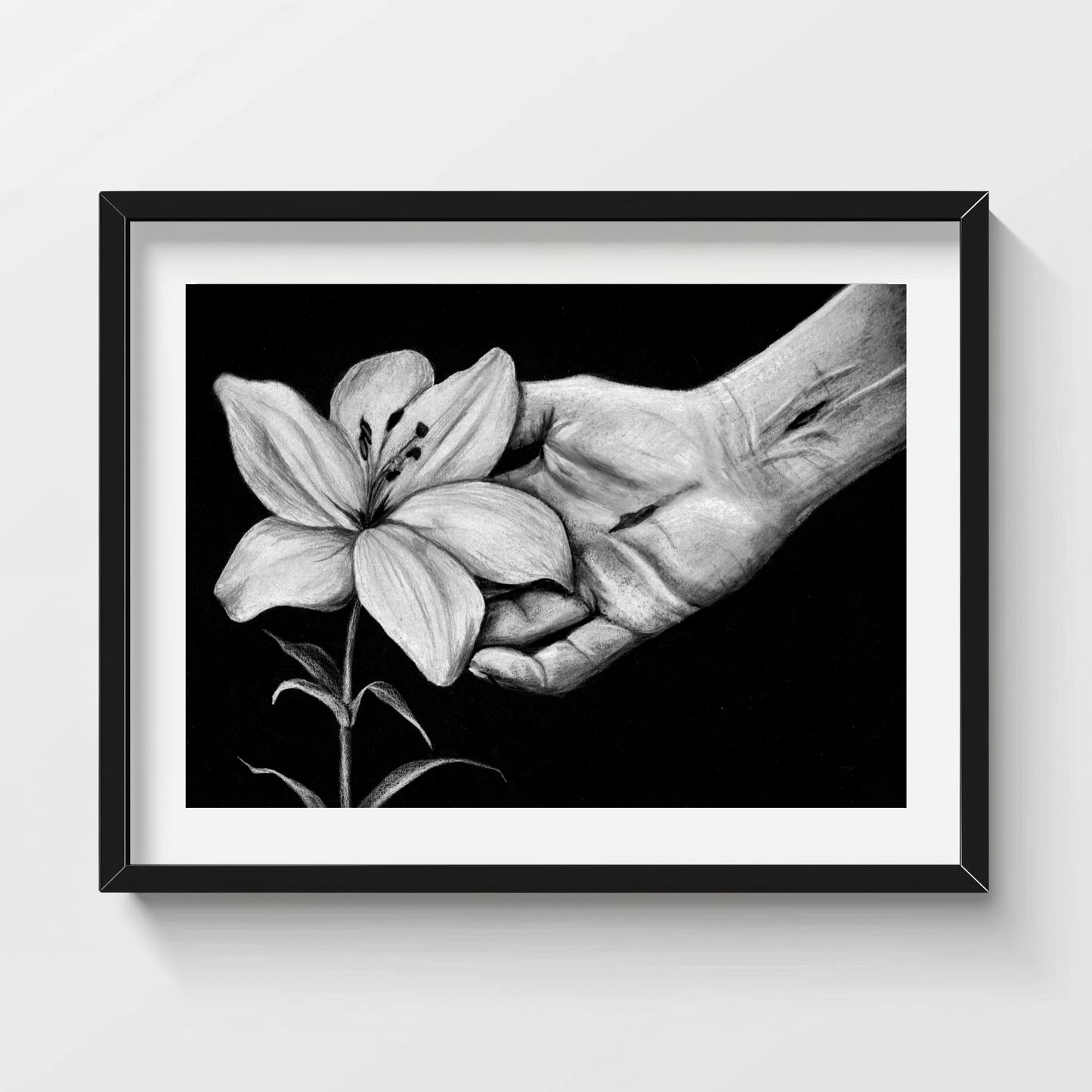 'Consider the Lilies' Print