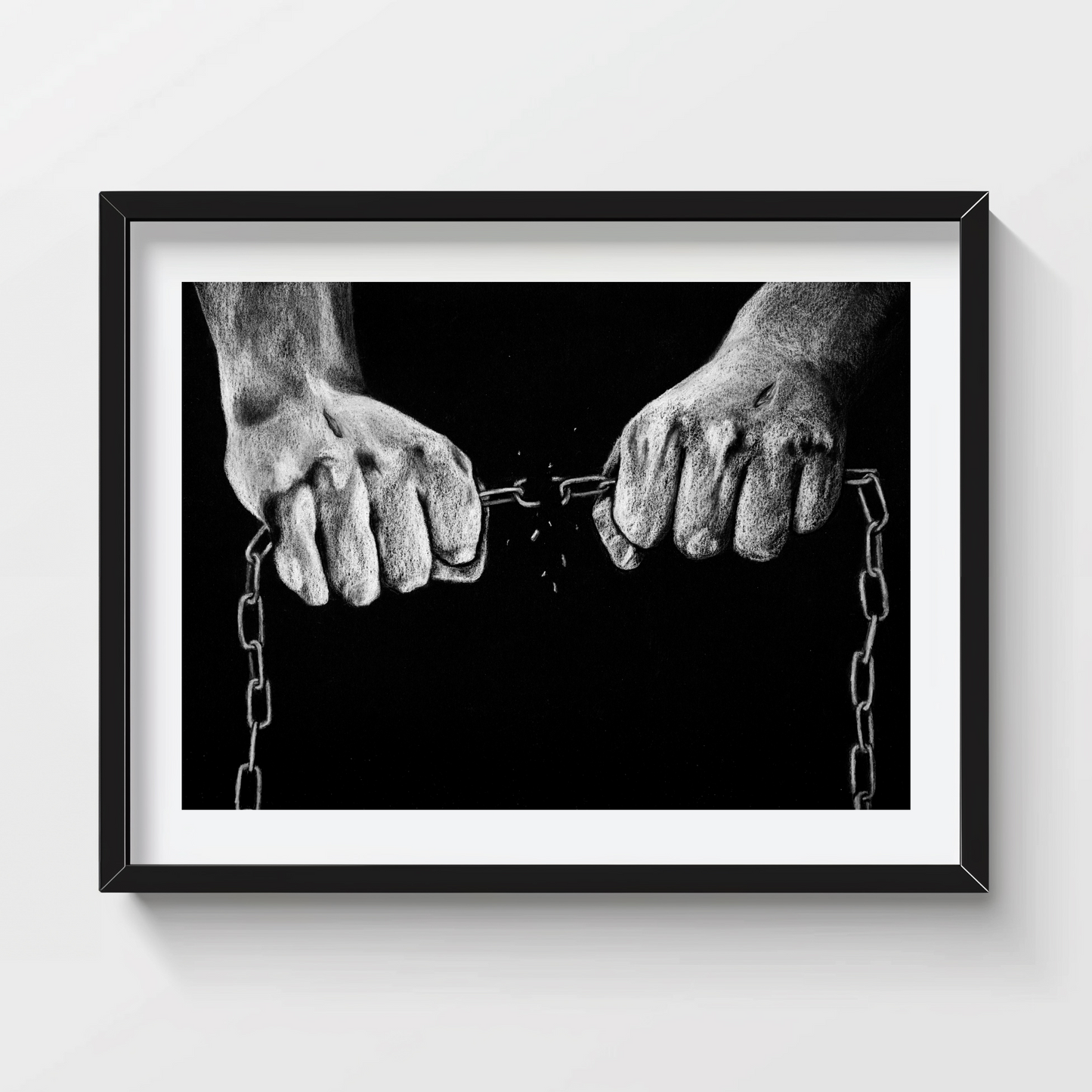 'My Chains are Gone' Print