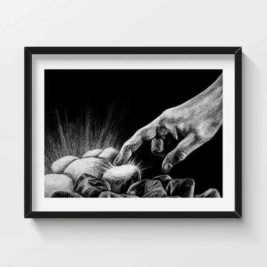 'One By One' Print