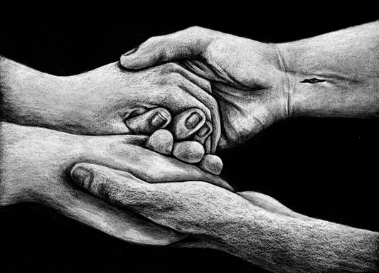 'Be Still' Print