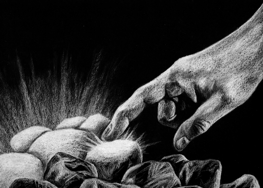 'One By One' Print
